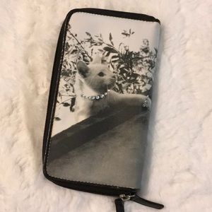 Nylon Wallet with Checkbook Cover